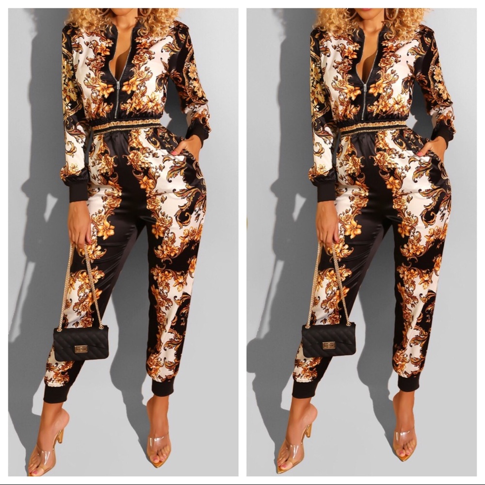 Printed Jumpsuit
